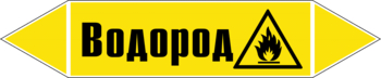 Маркировка трубопровода "водород" (пленка, 126х26 мм) - Маркировка трубопроводов - Маркировки трубопроводов "ГАЗ" - vektorb.ru