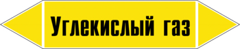 Маркировка трубопровода "углекислый газ" (пленка, 507х105 мм) - Маркировка трубопроводов - Маркировки трубопроводов "ГАЗ" - vektorb.ru